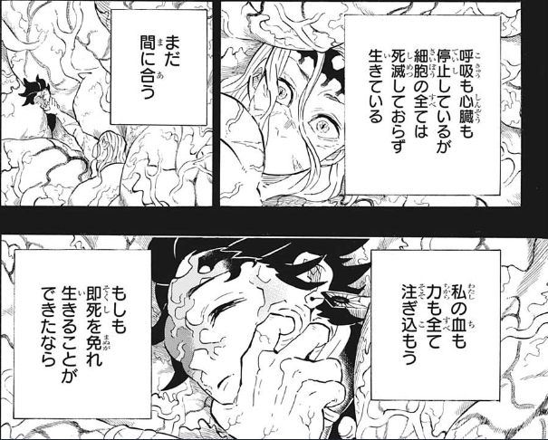 無惨 鬼舞 心臓 辻